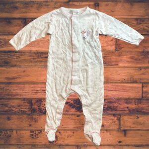 5 for $25🔥6M Baby Girl Magnolia Baby Footies Jumpsuit